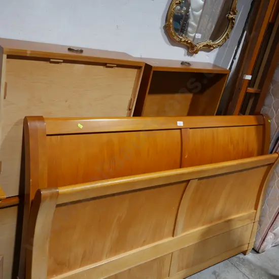4 drawer sleigh bed frame