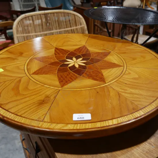 Inlaid table top (no base)