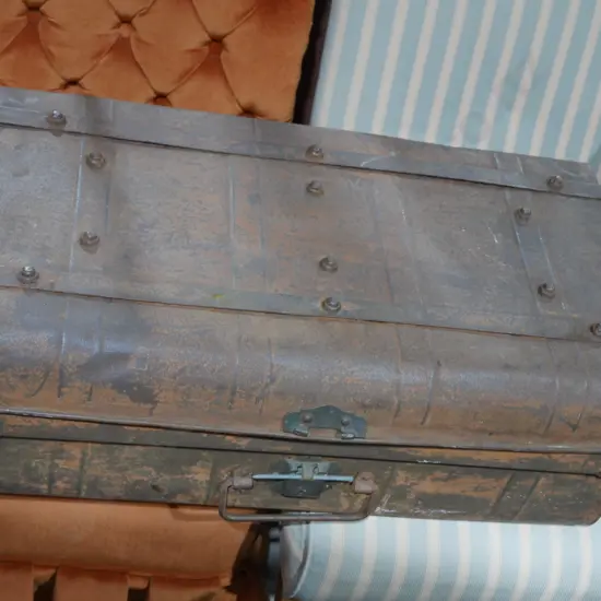Tin trunk