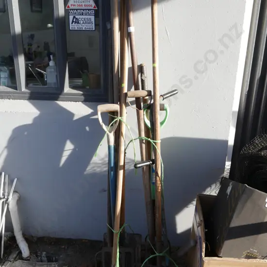 Assorted garden tools