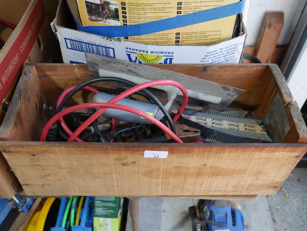 Framing gun nails, jumper leads etc Image 1++