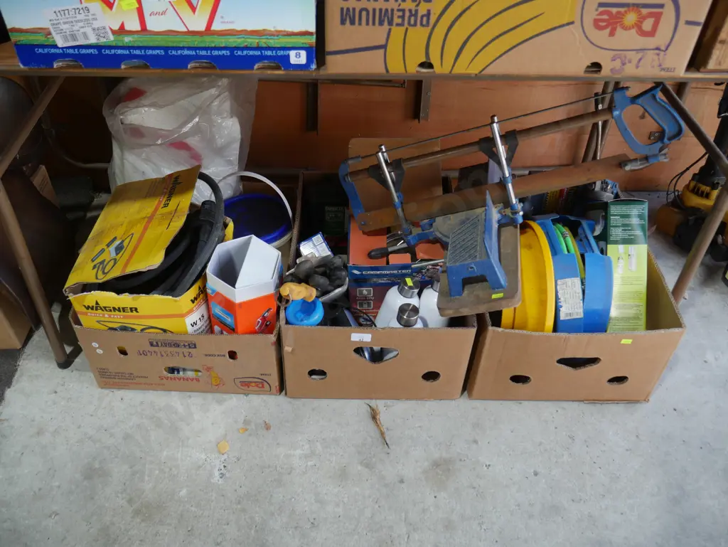 3 boxes of assorted sundries Image 1++