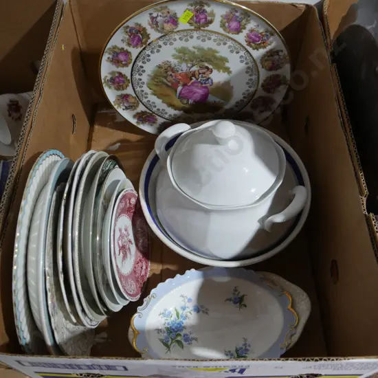 Box of china
