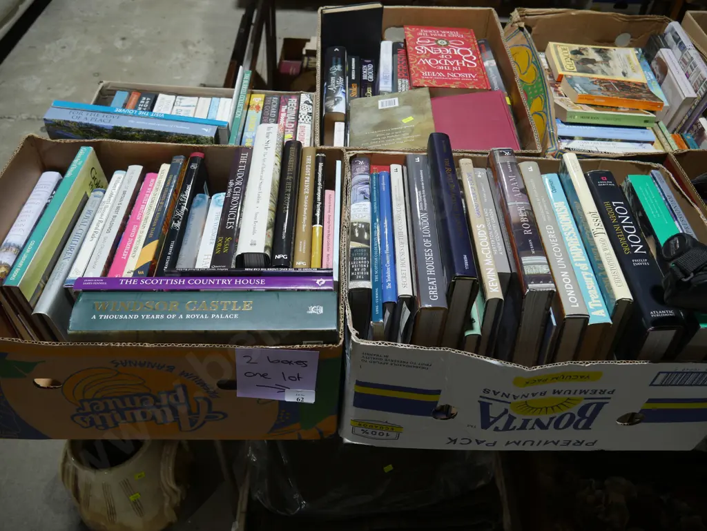 2 boxes of books Image 1++
