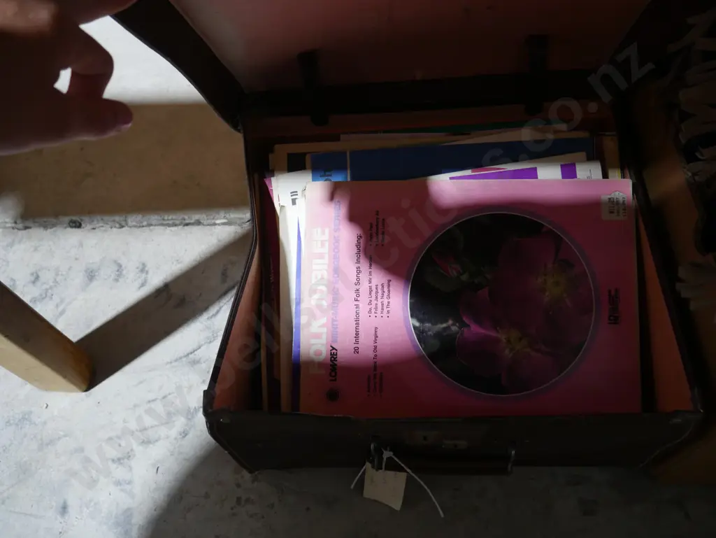 Suitcase and music books Image 1++