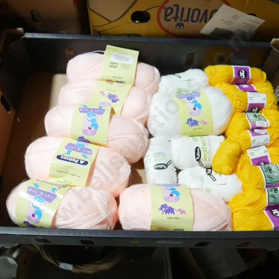 Baby knitting yarn ~ acrylic