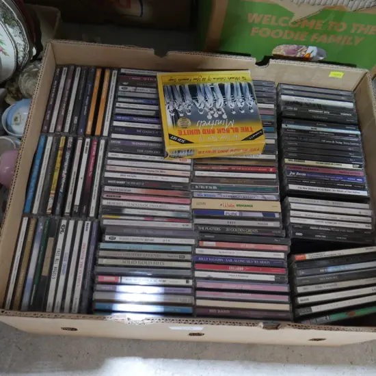 Box of CDs