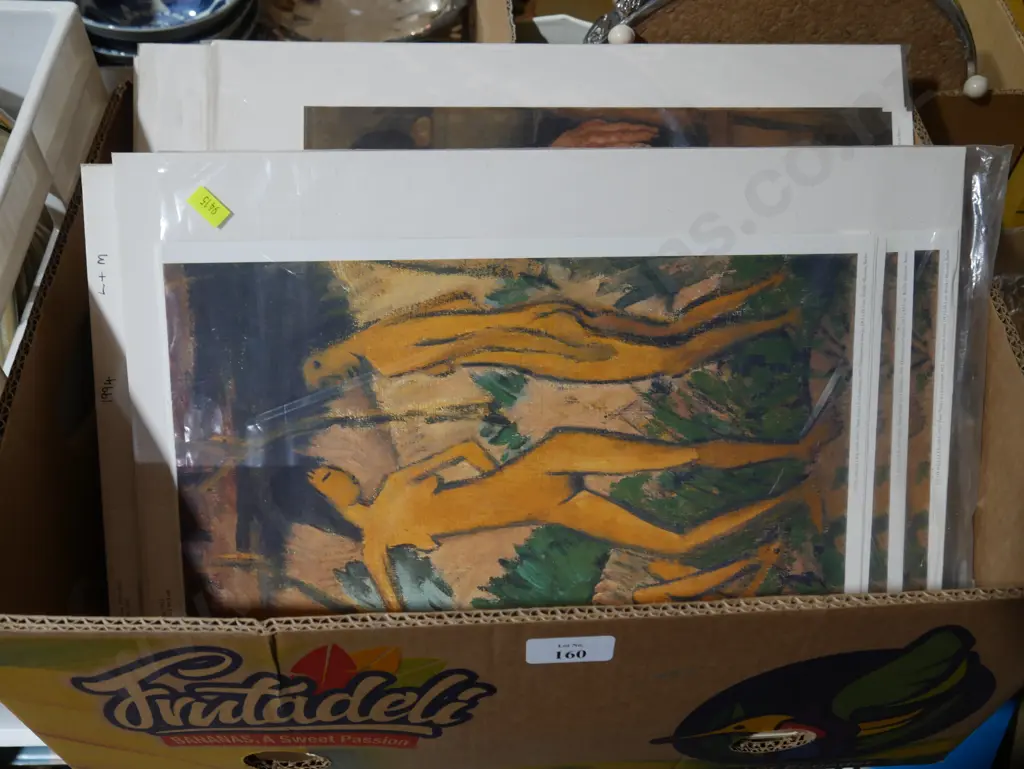 Box of assorted prints Image 1++
