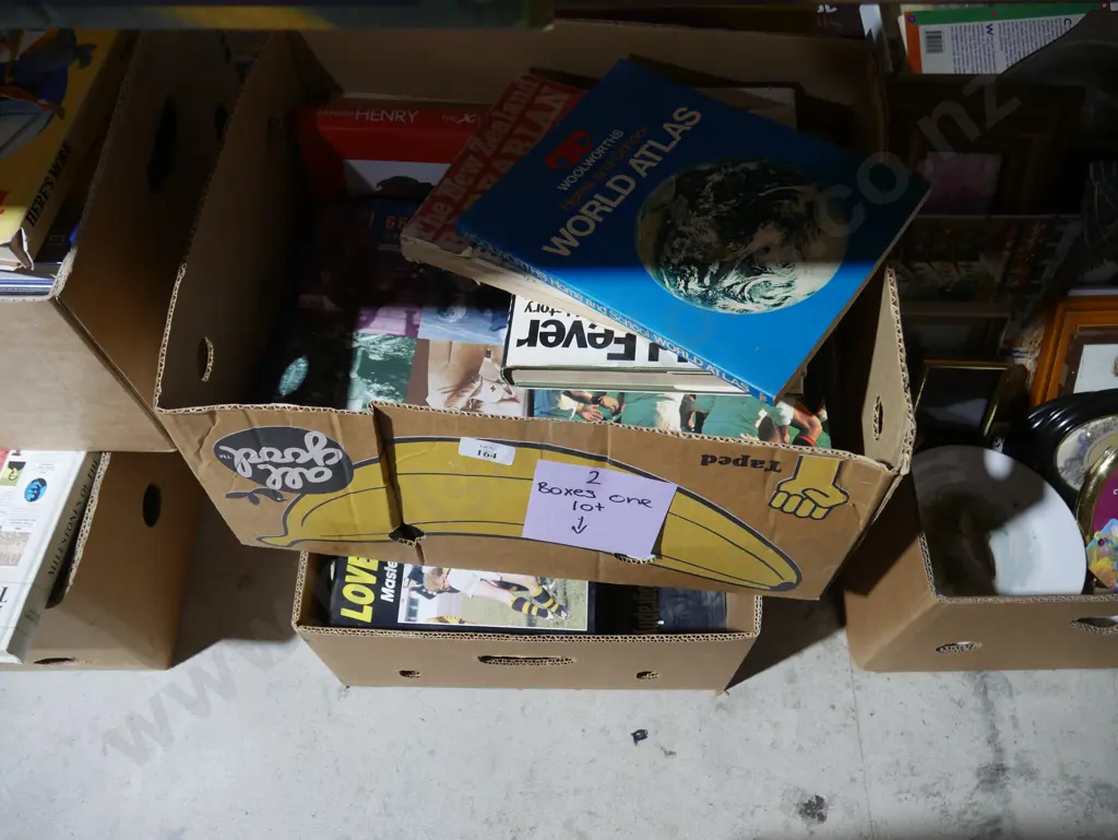 2 boxes of books Image 1++