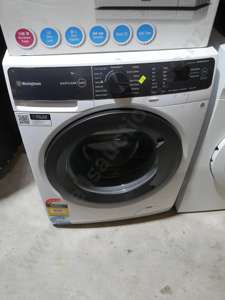 Westinghouse front load washing machine Image 1++