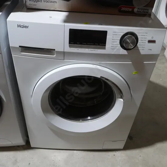 Haier front load washing machine
