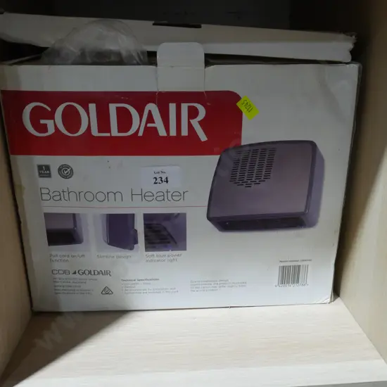 Goldair bathroom heater