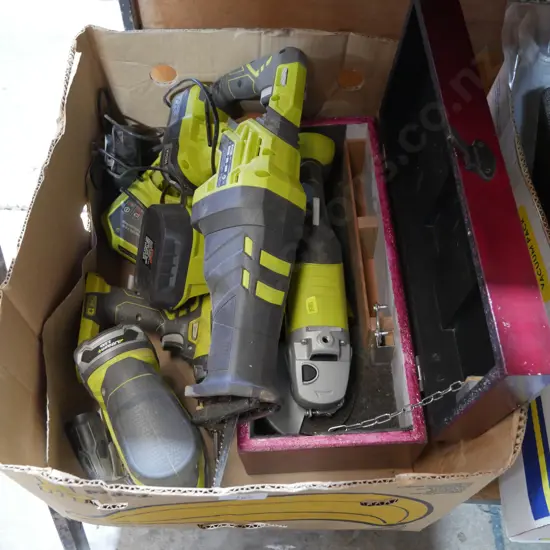 Ryobi One+ battery tools