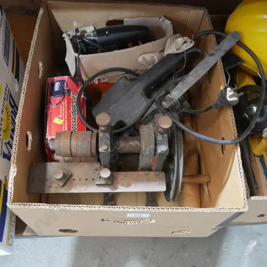 Mini air compressor, jigsaw etc