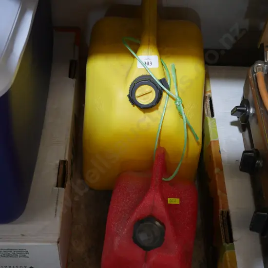 Petrol and diesel can