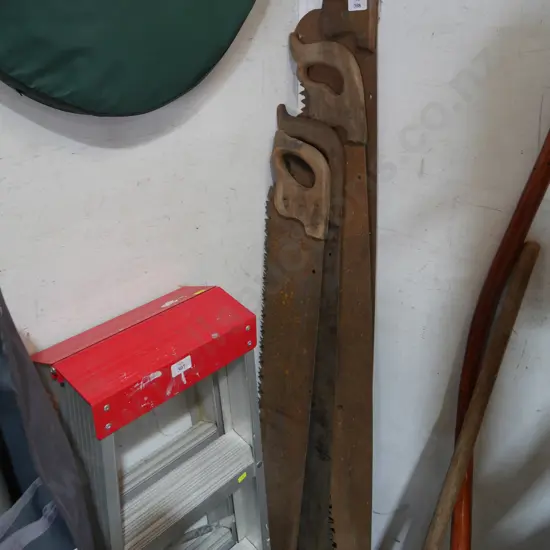 4 large saws