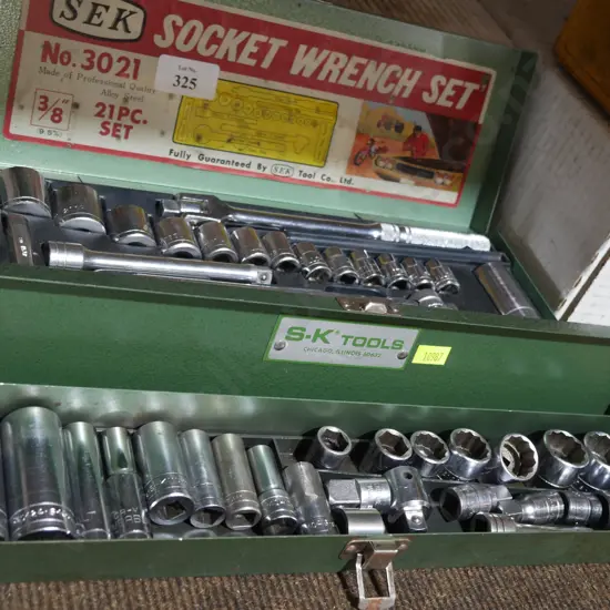 Two socket sets