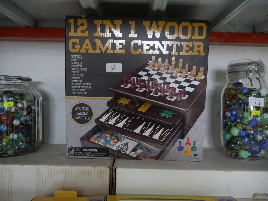 12 in 1 wooden game Image 1++