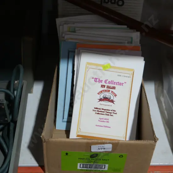 Vintage tool collectors club catalogues