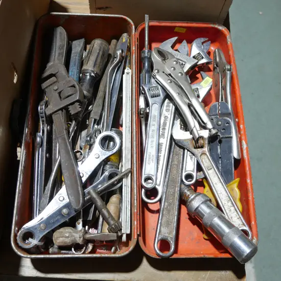 Tool box and contents