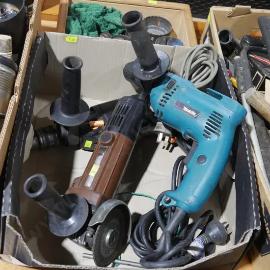 Electric grinder etc