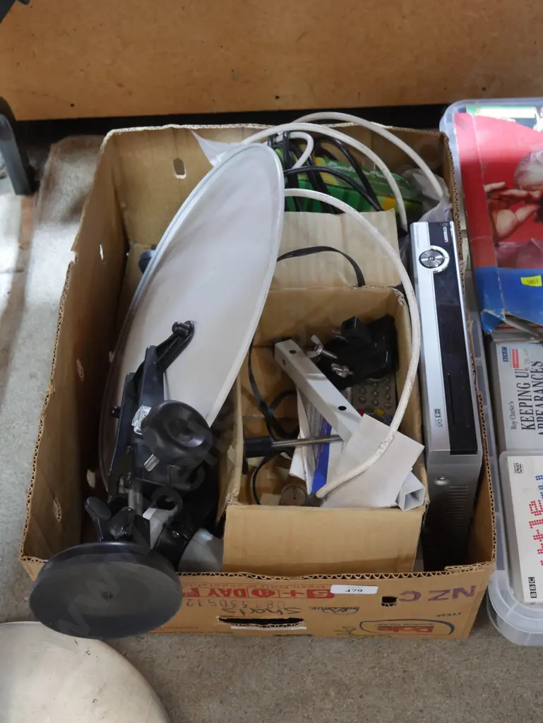 Satellite dish and receiver etc Image 1++