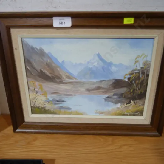 Don Parlane oil painting
