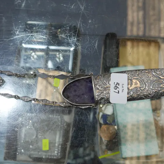 Sterling Silver glasses holder