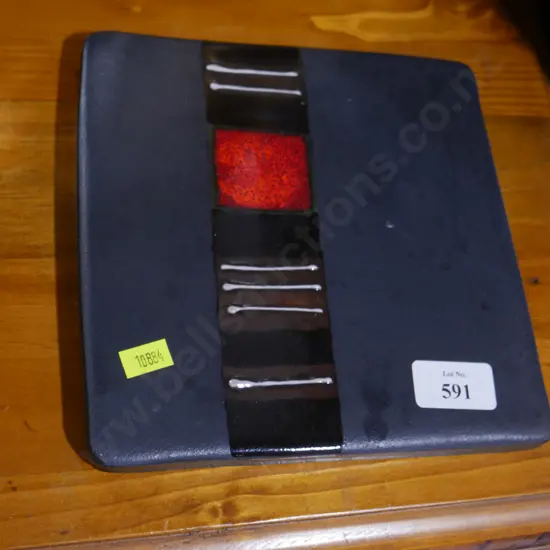 Morris & James pottery wall hanging