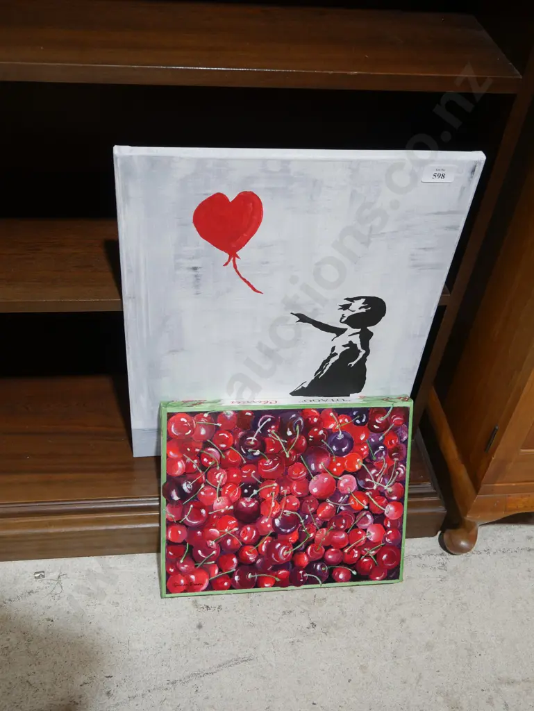 2 canvas artworks Image 1++