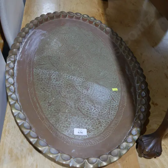 Brass tray