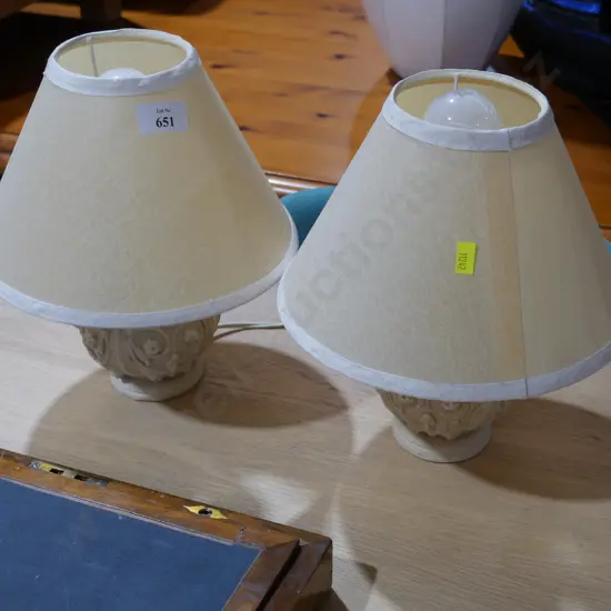 Pair of lamps