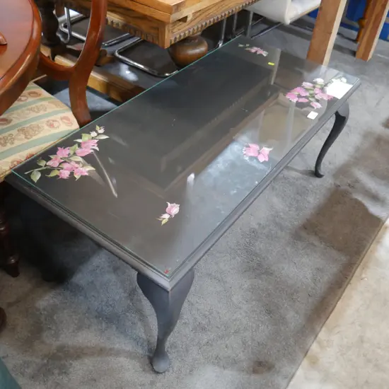 Painted coffee table