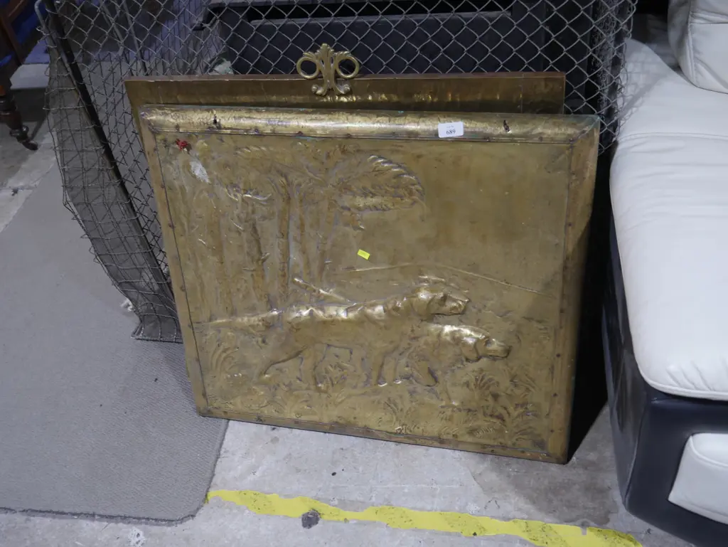 Brass fire screens Image 1++