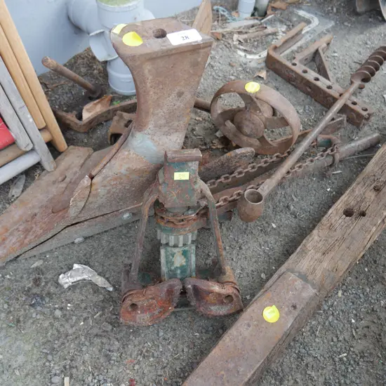 Vintage plough etc