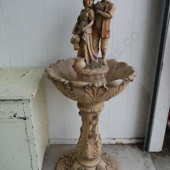Garden figural fountain