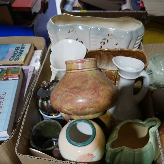 Pottery etc