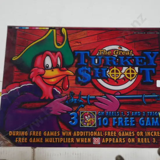 Turkey shoot sign