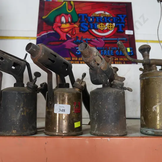 4 x blow torches
