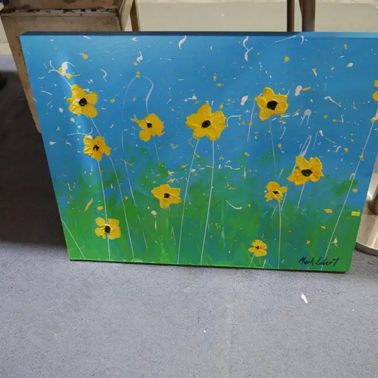 Daisy painting m labert