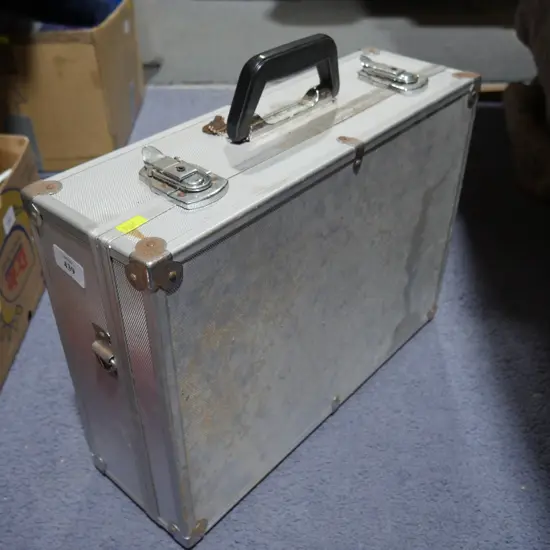 Metal briefcase