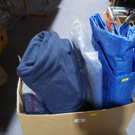 Blankets , tarps