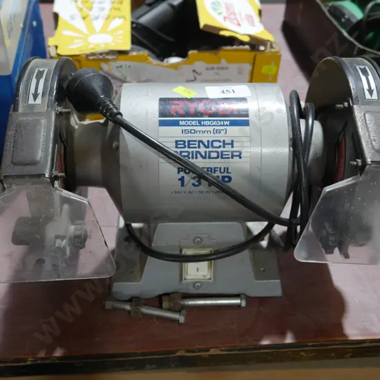 Ryobi bench grinder