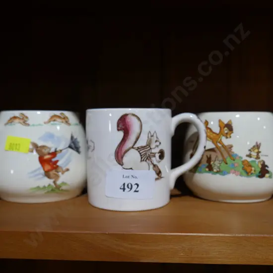 Walt Disney Beswick cups