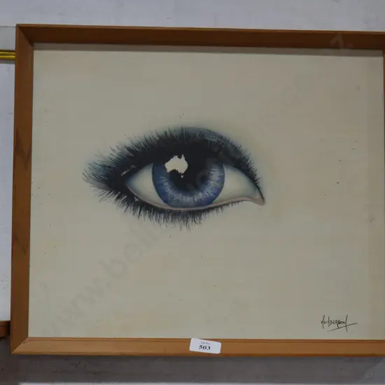 Painting Henderson  eye