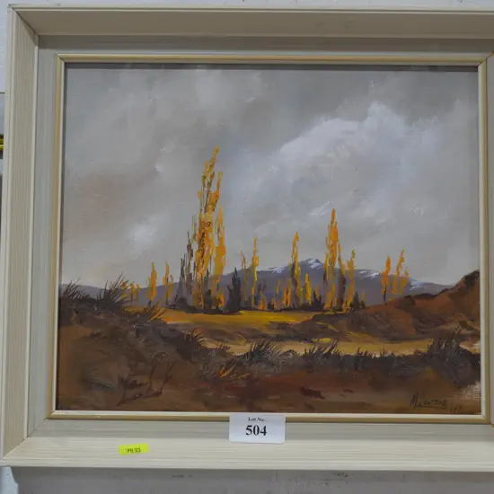 Painting landscape - M Venzie