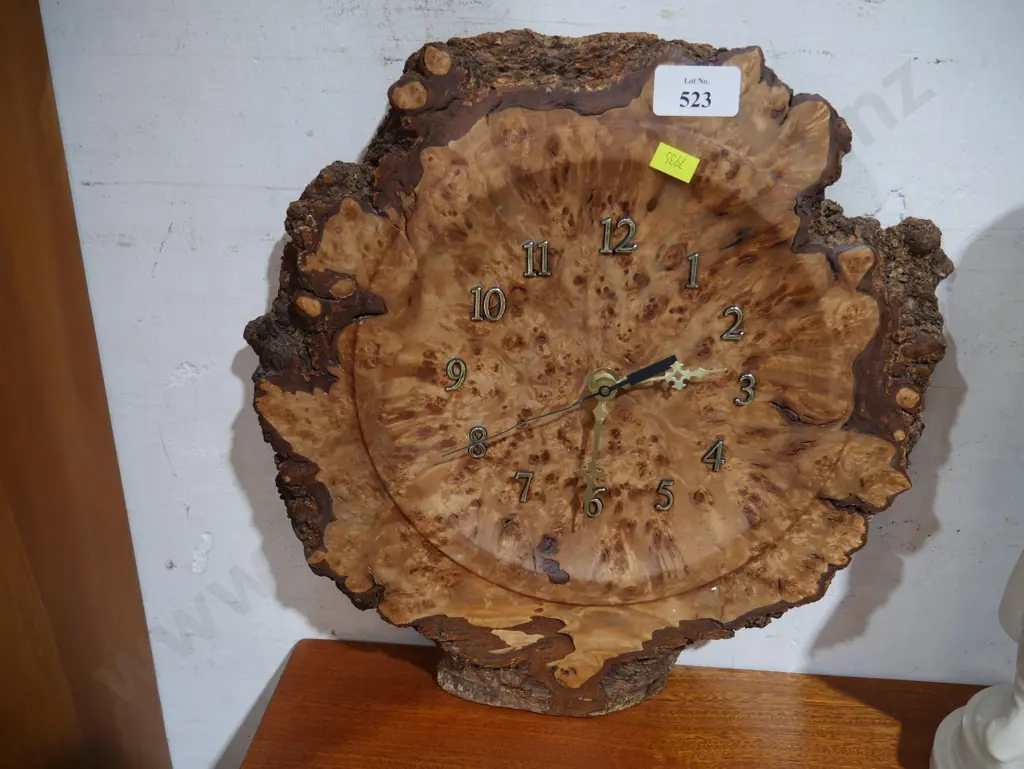 Wooden clock Image 1++