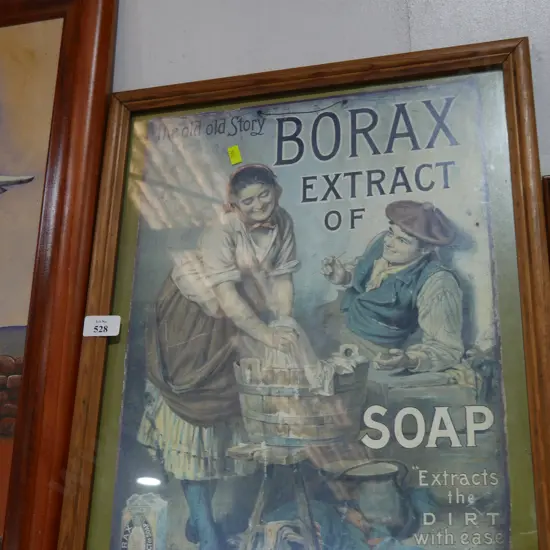 Advertising print borax