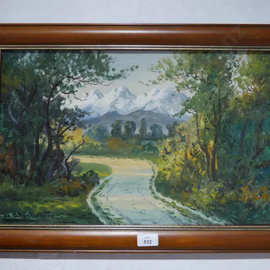 Painting, Ballard - landscape
