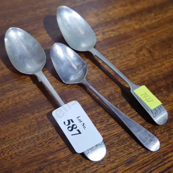 Sterling silver teaspoons